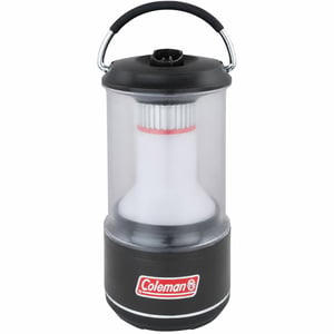 Lanternă de camping cu LED Coleman BatteryGuard 800L, cu baterii — defectă, pentru piese: buton de pornire/potențiometru rupt (stare: vezi a 2-a fotografie)