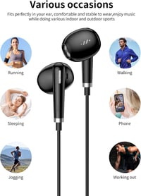 USB-C fülhallgató mikrofonnal iPhone, Samsung, Xiaomi és más okostelefonokhoz - HiFi sztereó 4
