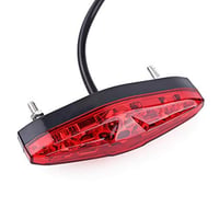 12V Univerzális 15 LED Motorkerékpár Hátsó Féklámpa Stop Lámpa ATV Dirt Bike Quad B változat - Használt, hiányos (állapot: lásd a 2. képet) 11