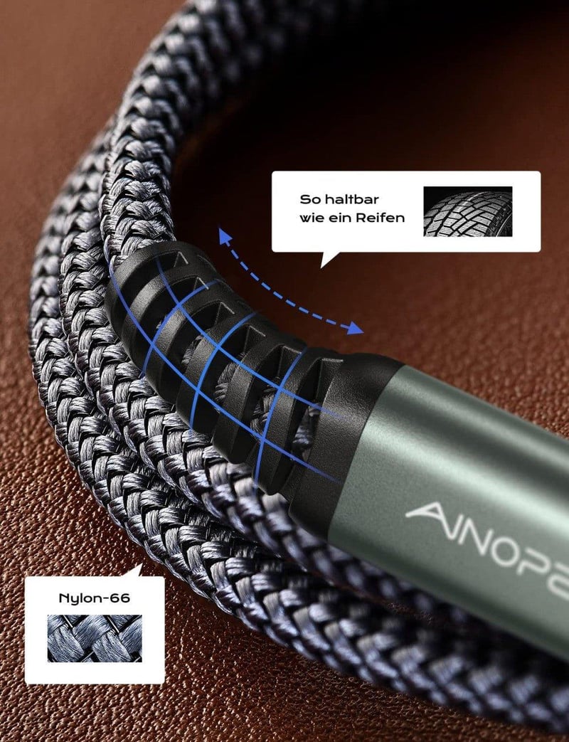 Samsung Galaxy kompatibilis AINOPE Micro USB 3.0 merevlemez-kábel 0,5m, USB-C és A csatlakozóval