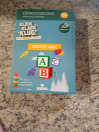 Moses Klick Klack Klug prvý ABC rozširujúci set – magnetická vzdelávacia hra pre predškolákov od 5 rokov, s 50 kartami, príprava na školu 2