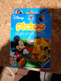 Joc de cărți Ravensburger Pictoo Disney – Joc de căutare pentru copii de la 4 ani, 2-6 jucători, produs outlet desigilat 3