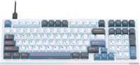 KEMOVE K98SE LED-es Mechanikus Gamer Billentyűzet, 98 Gombos, Piros Kapcsolós 1