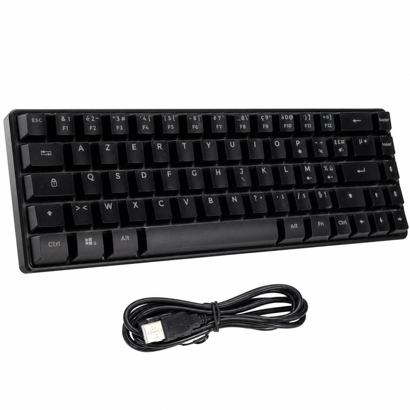 THE G-LAB Keyz Hydrogen WL Vezeték Nélküli Gaming Billentyűzet — hibás, alkatrésznek: bekapcsol, de nem gépel (állapot: lásd a 2. képet)