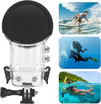 Annadue Vízálló Tok Insta360 ONE X3 Kamerához - IPX8 50m Merülési Védelem, Tartókonzollal, Búvárkodáshoz, Szörfözéshez 8