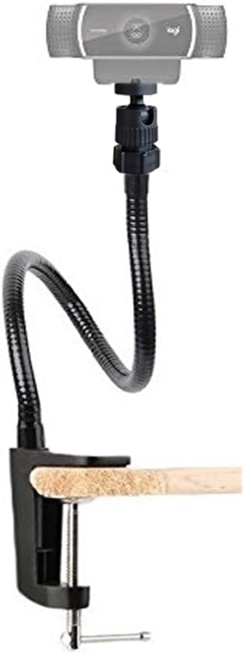 Logitech webkamerákhoz 27"-os állítható flexibilis asztali állvány (C920, C922, C930e)