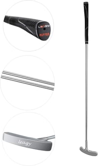 LEAGY Klasszikus Golf Putter 89cm, Kétirányú Fejjel, Jobbos-Balos 1