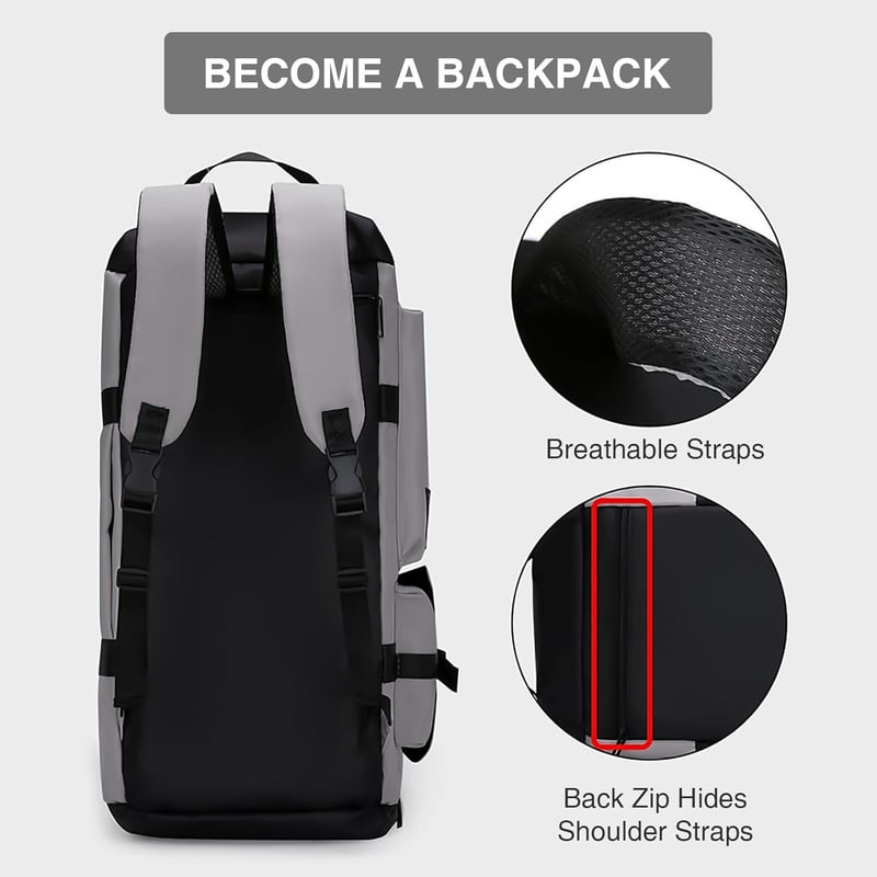 Adidas 37L Multifunkciós Sporttáska Cipőtartóval - Szürke