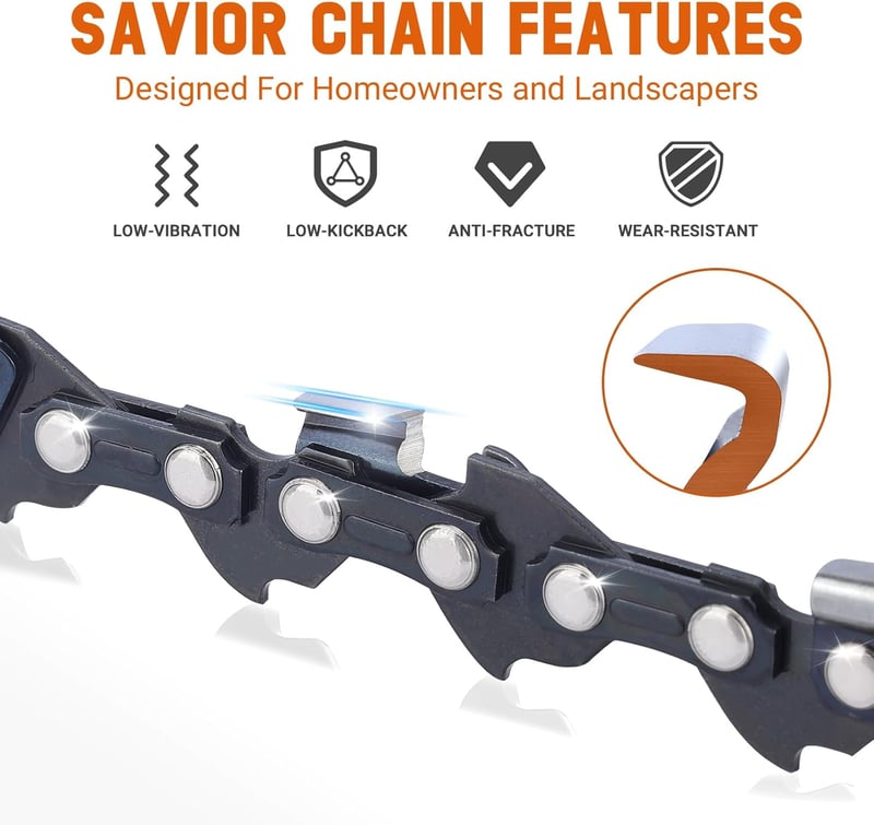 Stihl MS180, MS211, MS230 kompatibilis Savior fűrészlánc szett, 35cm, 3db, alacsony visszarúgású