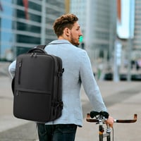SPAHER Repülős Hátizsák 40x30x20cm - Wizz Air, Vueling, EasyJet Kompatibilis, 15,6" Laptoptartóval 7