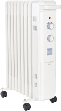 ANJI DEPOT 2000W-os energiatakarékos olajradiátor 9 bordával, 3 fokozattal 8