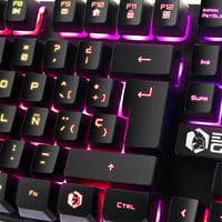 Empire Gaming K300 RGB LED-es félmechanikus gamer billentyűzet, spanyol kiosztás 4