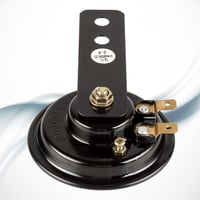 Evermotor 12V Univerzális Hangos Kürt - E-jelzésű, Motorokhoz, Autókhoz, Robogókhoz, Fekete 5