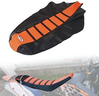 KTM narancs-fekete puha üléshuzat 65-530cc motorokhoz 07-14 1