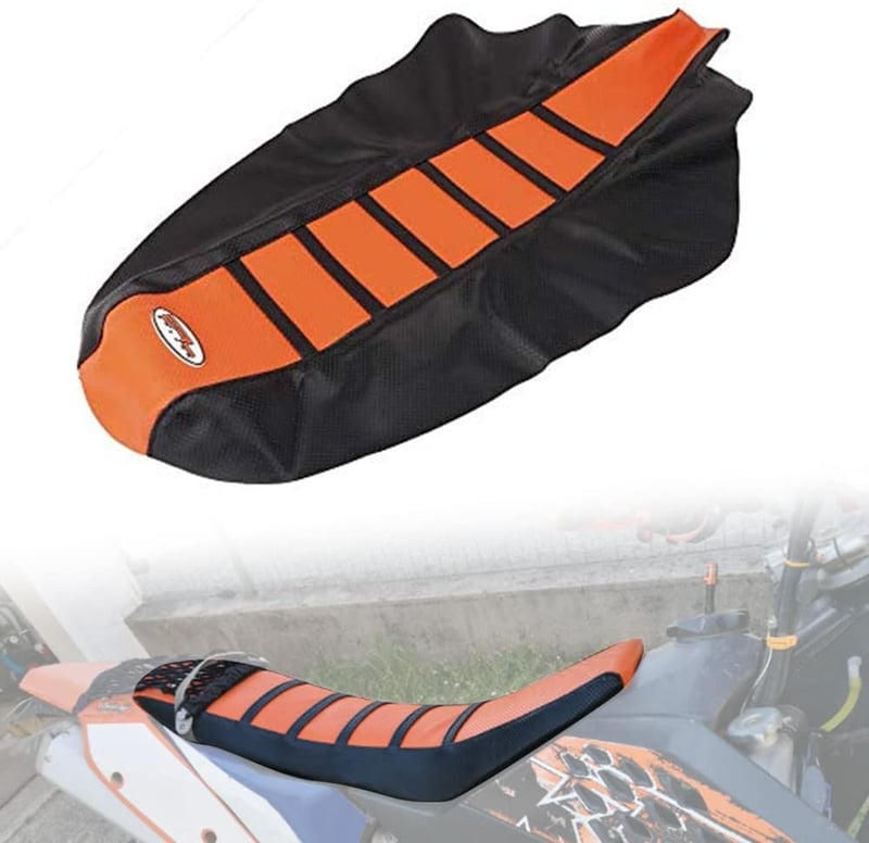 KTM narancs-fekete puha üléshuzat 65-530cc motorokhoz 07-14