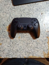 Controller wireless Sony DualSense PS5, varianta Midnight Black, cu feedback haptic, trăgaci adaptivi și microfon încorporat 2