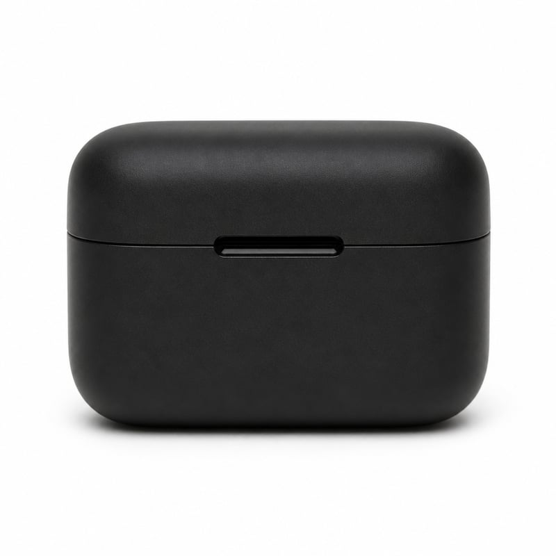 Carcasă de încărcare soundcore AeroClip pentru căști open-ear, culoarea Midnight, cu clipsuri de fixare, accesoriu pentru căști Bluetooth