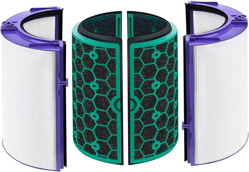 BATTOOL HEPA Szűrő Dyson Pure Cool TP04 TP05 HP04 HP05 DP04 Légtisztítókhoz - Kompatibilis Csereszűrő Dyson Tisztító Ventilátorokhoz