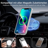 iPhone 13 MagSafe-kompatibilis ütésálló tok kameravédővel, szürke 3
