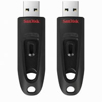 SanDisk Ultra USB 3.0 memorijski stick 64 GB, dostupna 2 komada umjesto pakiranja, prijenos podataka 130 MB/s, sa zaštitom lozinkom 1