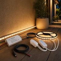 Štartovací LED set Fényösvény: 6m LED pás + 24V zdroj + napájací kábel 1