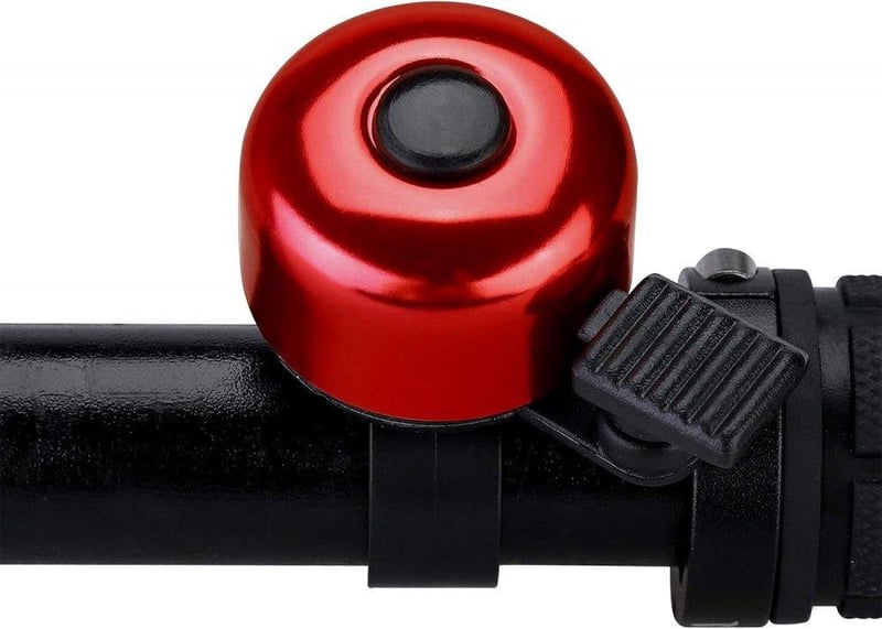 Piros és Lila JFmall Biciklicsengő Szett - 22mm, S méret, 2db Újracsomagolt