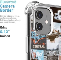 iPhone 11 Vadnyugati Kollázsos Szilikon Védőtok 3