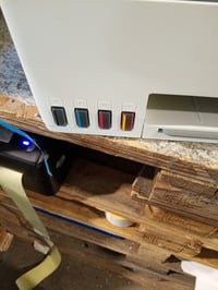 HP Smart Tank 5105 1F3Y3A 3-u-1 višenamjenski inkjet pisač u boji — gotovo prazan, bez cijan tinte (stanje: vidi 2. sliku) 3