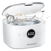 Hanience 750ml-es Ultrahangos Tisztító Szemüveghez, Ékszerhez, 46KHz, 5 Időbeállítás 1