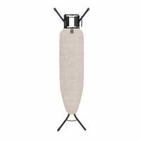 Žehliaca doska Brabantia 110x30 cm Denim Grey, poťah zo 100% Fairtrade bavlny — chýba 1 plastová koncovka na nohe (stav: viď 2. obrázok) 1