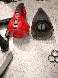 Einhell TE-VC 18 Li-Solo akumulatorski ručni usisavač Power X-Change 18V, spremnik za prašinu 540 ml, s 3 nastavka, bez baterije i punjača, crveni 2