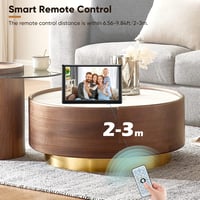 Yontwe 10" Digitális Képkeret 1280x800 Felbontással - Fotó/Videó/Zene Lejátszó, USB/SD Kártya, Távvezérlővel, Naptár és Ébresztő Funkcióval 8