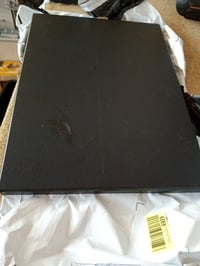 Tocător profesional din polietilenă Metaltex, negru, 38x28x1,5 cm - utilizat, îi lipsește un picioruș din cauciuc (stare: vezi a 2-a fotografie) 3