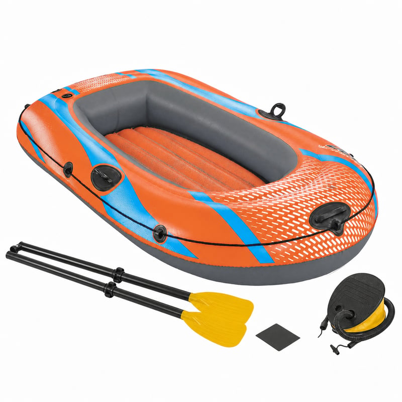 Barcă pneumatică pentru o persoană Bestway Kondor Elite 1000, 162x96 cm - utilizată, interior cu urme de nisip (stare: vezi imaginea 2)