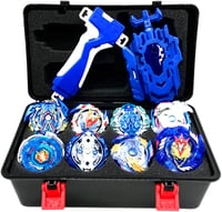Beyblade Burst Turbo kék pörgettyű készlet 4D játék szett indítóval 1