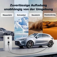 VDLPOWEREU Type 2 Elektromos Autó Töltőkábel 11kW, 5M - Hordozható Fali Töltőállomás CEE 16A, Időzíthető, Állítható Áramerősség, IP65 6