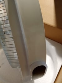 Stropný LED ventilátor so svetlom TYJY 70W, stmievateľný, bielo-čierny, s diaľkovým ovládaním — škrabance na bočnej strane (stav: pozri 2. obrázok) 3