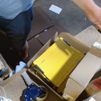 Falken Závesné zakladače recyklované A4 s textilnými úchytmi žlté, kancelárska organizácia dokumentov — sada 20 ks 3