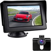 Vezeték nélküli tolatókamera szett 4.3" LCD monitorral - Vízálló, éjjellátó 1