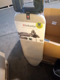 Masă de călcat Brabantia B 124x38 cm Denim Grey, husă din bumbac 100% Fairtrade, burete 8 mm — bază deteriorată (stare: vezi a 2-a imagine) 3