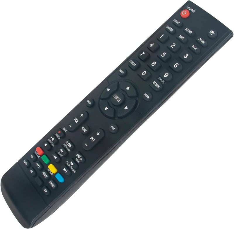 ALLIMITY Univerzális Távirányító Schneider Skyworth Inno-Hit TV-hez - Kompatibilis IH32E2000 IH43E30 SCH32D100 55E5600 Modellekkel, 10m Ható