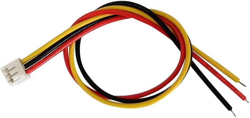 YIXISI 50 Pár Mini Micro JST-ZH 1.5mm 3-Pin Csatlakozó Kábellel 15cm - RC Helikopter, LED, Akkumulátor Összekötő Szett