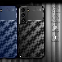 Samsung Galaxy S22 5G kék ütésálló tok + 2db üvegfólia 9