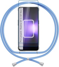 Realme GT 3 Kék Ütésálló Üveghátlapú Telefontok 1