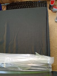 Badenia Trendline sklopivi madrac za goste, 3 dijela, s navlakom od mikrovlakana, 190x60 cm, crni, s OEKO-TEX certifikatom, rabljeno 2
