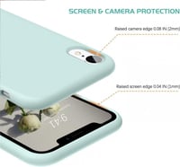 Apple iPhone XR Mentazöld Szilikon Védőtok 2
