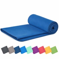 Prosop din microfibră Fit-Flip, cu uscare rapidă, pentru sport, fitness, saună, călătorii, plajă, ușor — lipsește husa de depozitare (stare: vezi a 2-a imagine) 1