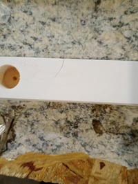 HAKU Suport pentru haine (valet) din lemn masiv, alb, 47x102x36 cm - Defect cosmetic (șipcă crăpată), funcțional (stare: vezi a 2-a imagine) 3