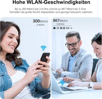 TP-Link AC1200 Dual Band WiFi Jelerősítő és Repeater, 5GHz/2.4GHz, 1200Mbps 3