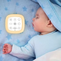 ORIA Fehérzaj Gép 40 Hanggal, Éjjeli Fénnyel és Bluetooth Hangszóróval Babáknak 9
